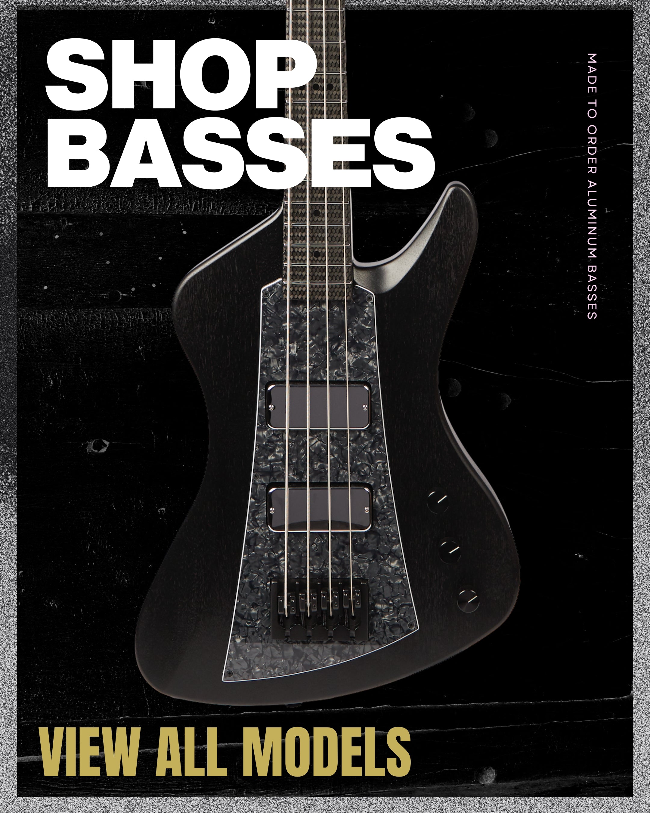 Aluminum Neck Bass Guitars – Aluminati Guitars