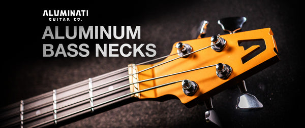 Announcing the Andromeda Aluminum Bass Guitar Neck