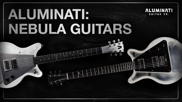Nebula Guitars: Aluminum Guitar Necks on Lucite Bodies